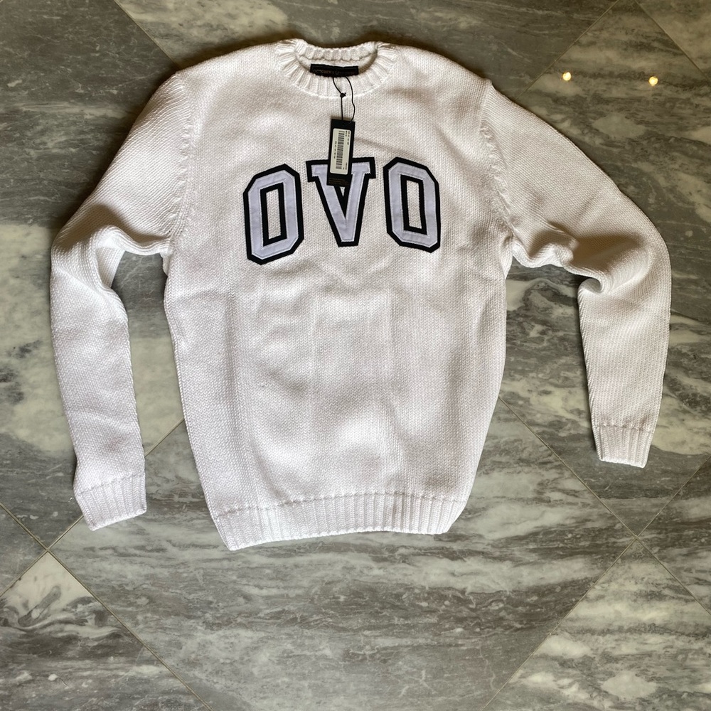 OVO October’s Very Own cotton knit sweater